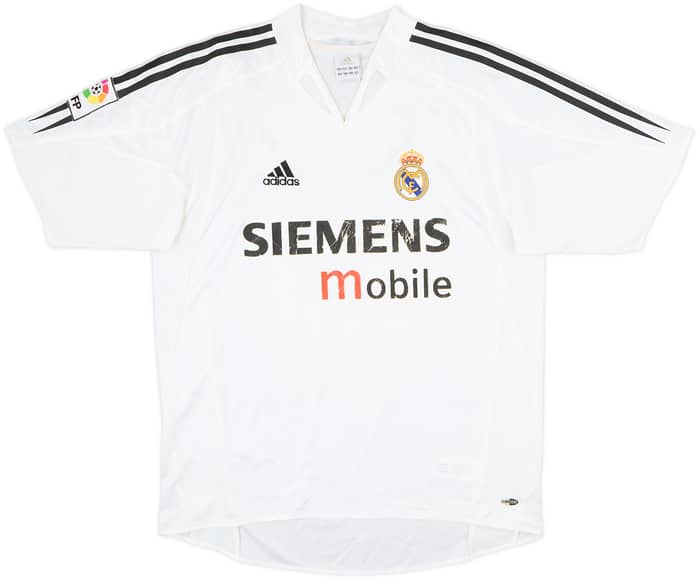 2004-05 Real Madrid Home Shirt Beckham #23 - 5/10 - (M)