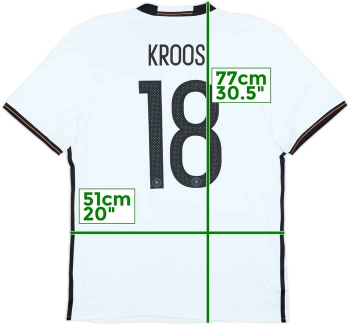 2015-16 Germany Home Shirt Kroos #18 (L)
