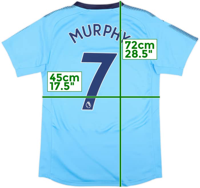 Camiseta de visitante del Newcastle 2017-18 Murphy #7 - 8/10 - (S)