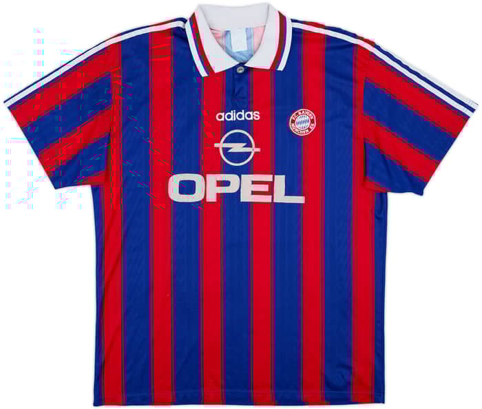 1995-97 Bayern Munich Home Shirt Matthaus #10 - 5/10 - (XL)