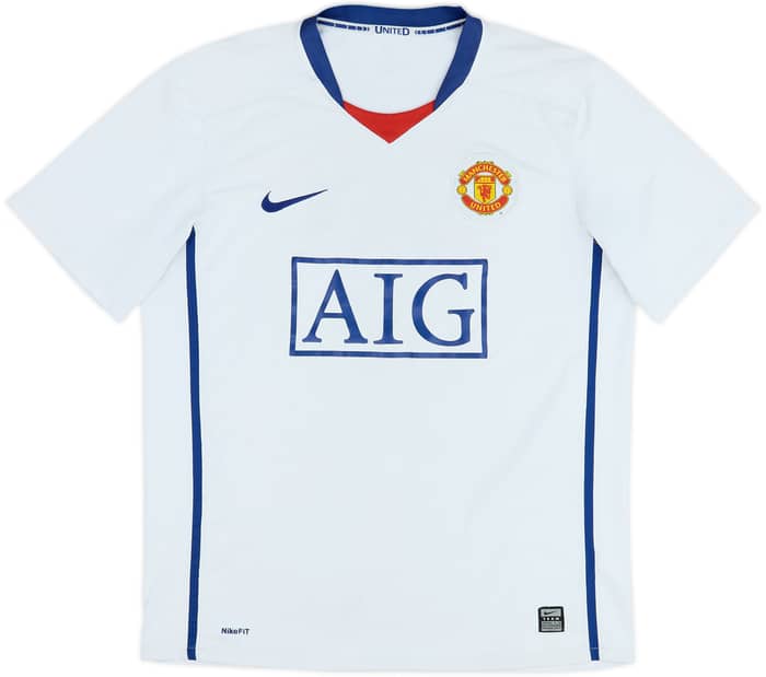 2008-10 Manchester United Away Shirt Berbatov #9 - 5/10 - (M)