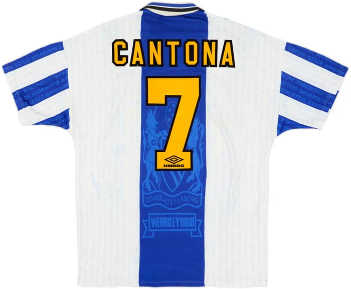 1994-96 Manchester United Third Shirt Cantona #7 - 5/10 - (XL)