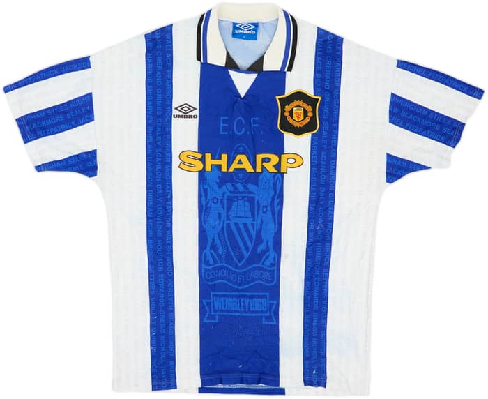 1994-96 Manchester United Third Shirt Cantona #7 - 5/10 - (XL)