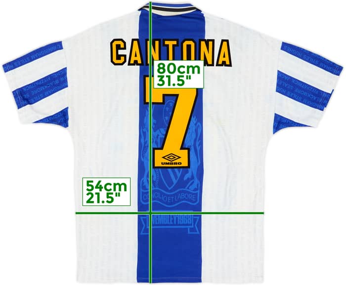 1994-96 Manchester United Third Shirt Cantona #7 - 5/10 - (XL)