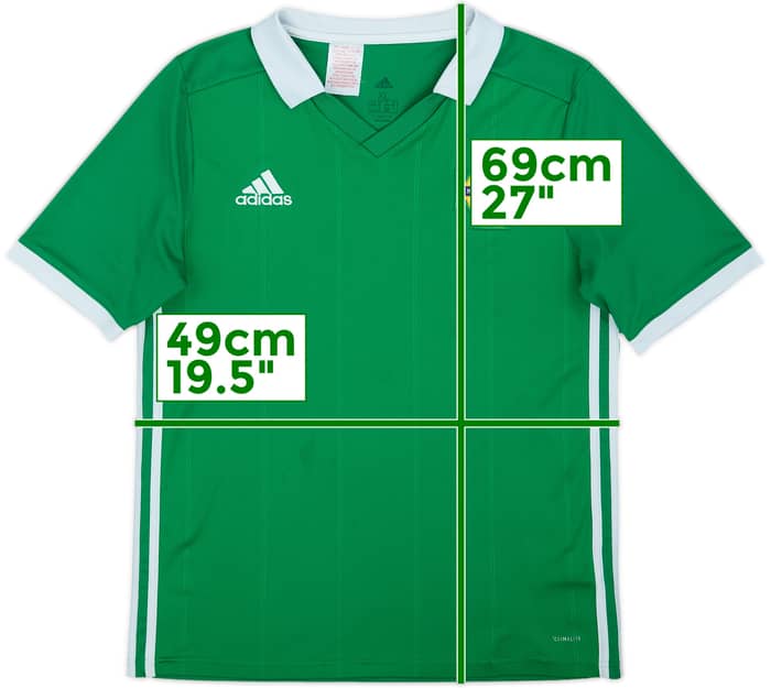 2018-19 Northern Ireland Home Shirt - 7/10 - (XL.Boys)