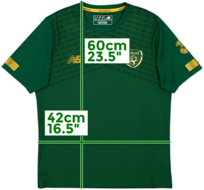 2020-21 Ireland New Balance Training Shirt - 9/10 - (L.Boys)