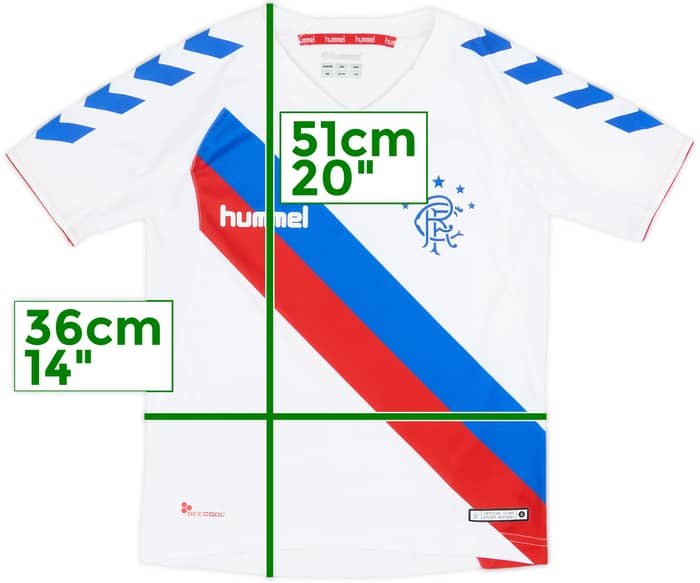 2018-19 Rangers Away Shirt - 8/10 - (11-12 Years)
