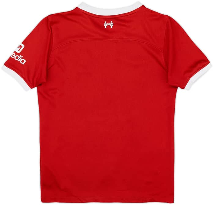 2023-24 Liverpool Home Shirt - 6/10 - (S.Boys)