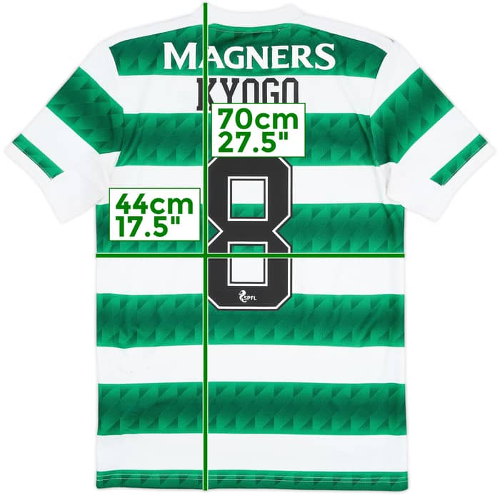 2022-23 Celtic Home Shirt Kyogo #8 - 6/10 - (XS)
