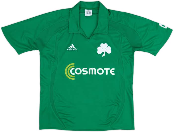 2008-09 Panathinaikos Home Shirt - 10/10 - (L)