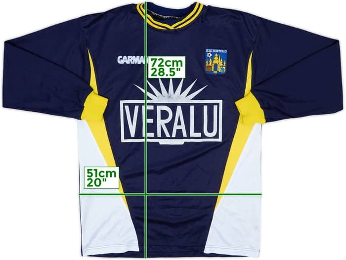 2003-04 Westerlo Home L/S Shirt #7 - 8/10 - (L)