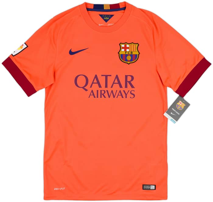 2014-15 Barcelona Away Shirt Messi #10 (S)