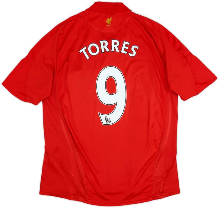 2008-10 Liverpool Home Shirt Torres #9 - 5/10 - (L)