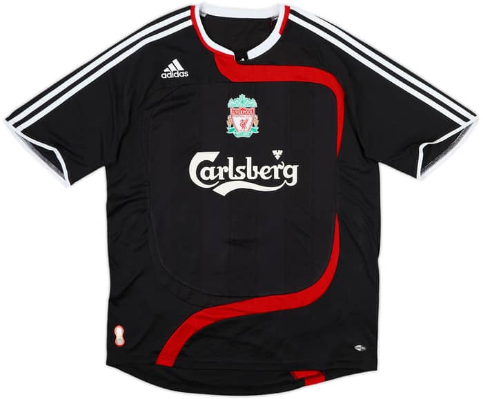 2007-08 Liverpool Third Shirt Gerrard #8 - 8/10 - (M)