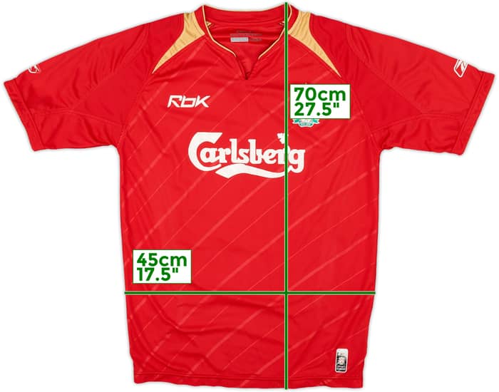 2005-06 Liverpool CL Home Shirt - 5/10 - (S)