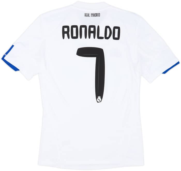 2010-11 Real Madrid Home Shirt Ronaldo #7 - 8/10 - (S)