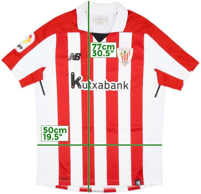 2017-18 Athletic Bilbao Home Shirt - 5/10 - (M)