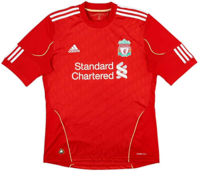 2010-12 Liverpool Home Shirt Gerrard #8 - 5/10 - (M)