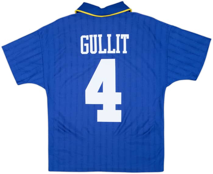 1995-97 Chelsea Home Shirt Gullit #4 - 6/10 -(Y)
