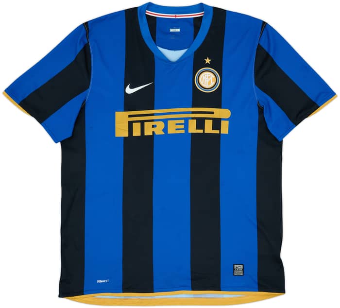 2008-09 Inter Milan Home Shirt - 8/10 - (XL)