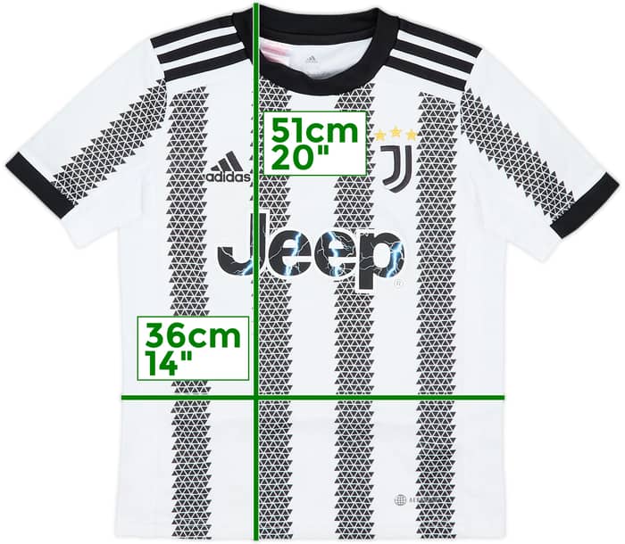 2022-23 Juventus Home Shirt - 6/10 - (S.Boys)