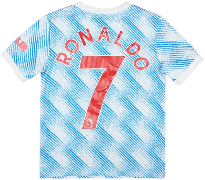 2021-22 Manchester United Away Shirt Ronaldo #7 - 8/10 - (S.Boys)