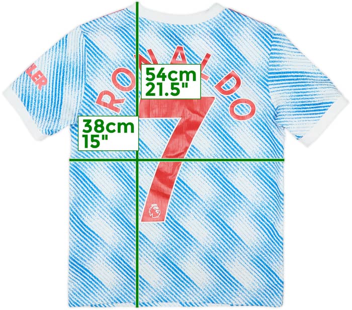 2021-22 Manchester United Away Shirt Ronaldo #7 - 8/10 - (S.Boys)