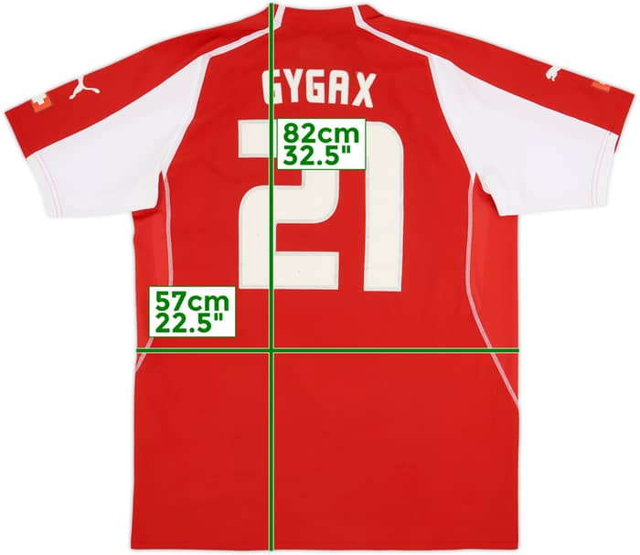 2004-06 Switzerland Home Shirt Gygax #21 - 6/10 - (L)