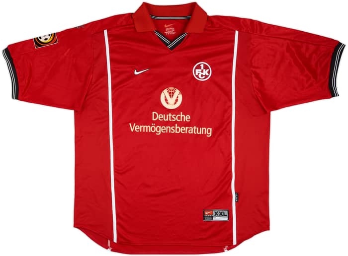 1999-00 Kaiserslautern Match Issue Home Shirt #2