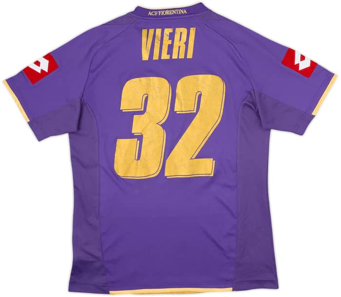 2007-08 Fiorentina Home Shirt Vieri #32 - 5/10 - (M)