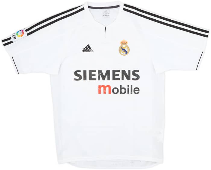 2003-04 Real Madrid Home Shirt Beckham #23 - 4/10 - (S)