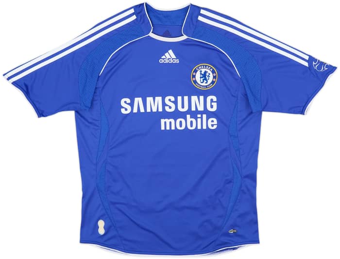 2006-08 Chelsea Home Shirt Drogba #11 - 8/10 - (15-16 Years)
