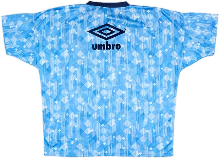 1990-92 England Player Issue Umbro Training Shirt (Hodge) - 8/10 - (XL)