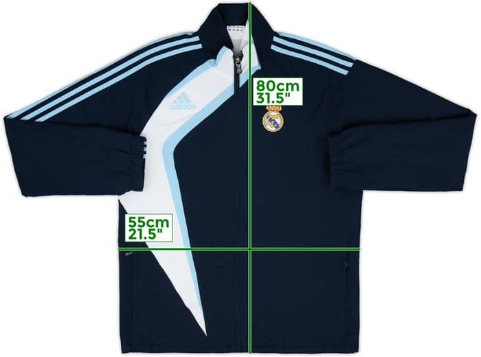 2009-10 Real Madrid adidas Track Jacket - 8/10 - (M)