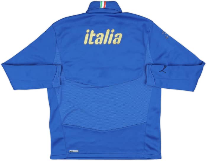 2004-06 Italy Player Issue Puma 1/2 Zip Drill Top - 8/10 - (M)