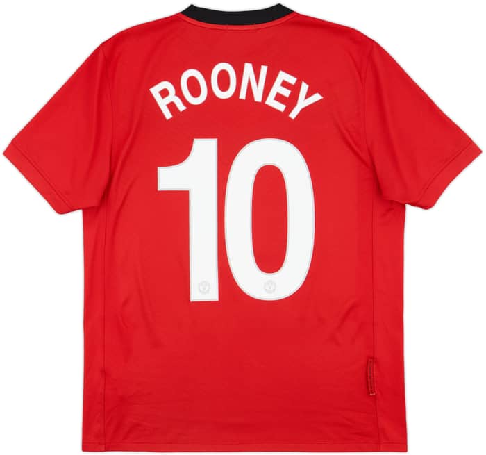 2009-10 Manchester United Home Shirt Rooney #10 - 5/10 - (M)
