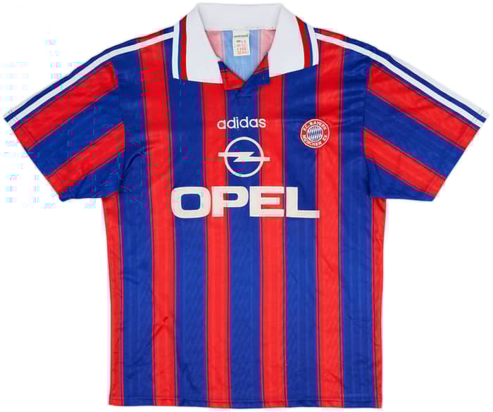 1995-97 Bayern Munich Home Shirt Matthaus #10 - 6/10 - (M)