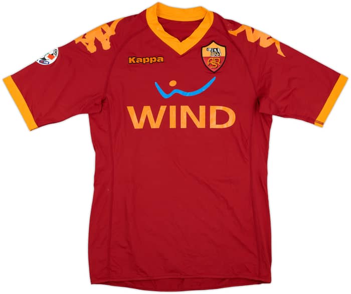 2009-10 Roma Home Shirt Borriello #22 - 5/10 - (S)