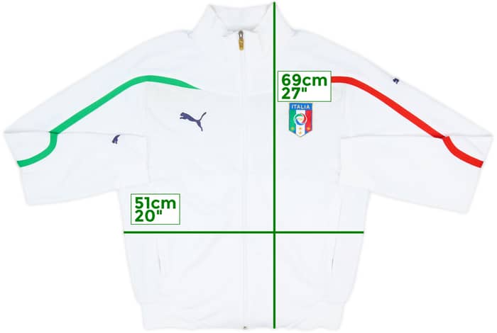 2010-12 Italy Puma Track Jacket - 8/10 - (M)