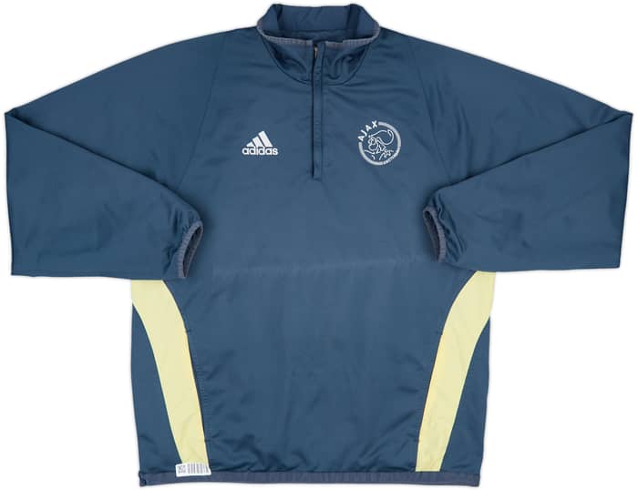 2003-04 Ajax adidas 1/4 Zip Reversible Drill Top - 8/10 - (M/L)