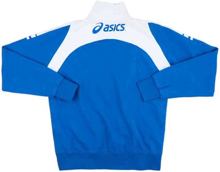 2007-08 Brescia Asics 1/4 Zip Training Top - 8/10 - (M)