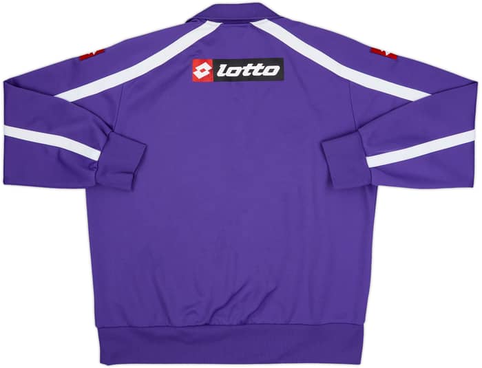 2005-06 Fiorentina Lotto Player Issue 1/4 Zip Track Jacket #69 - 7/10 - (XL)