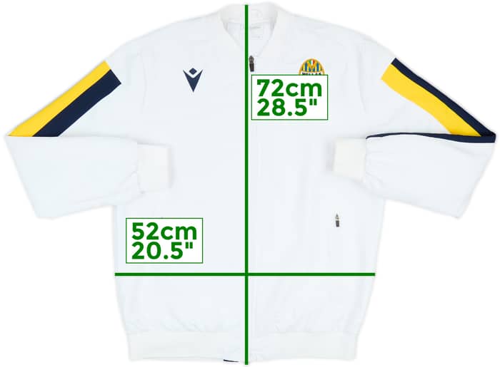 2019-20 Hellas Verona Macron Track Jacket - 8/10 - (M)