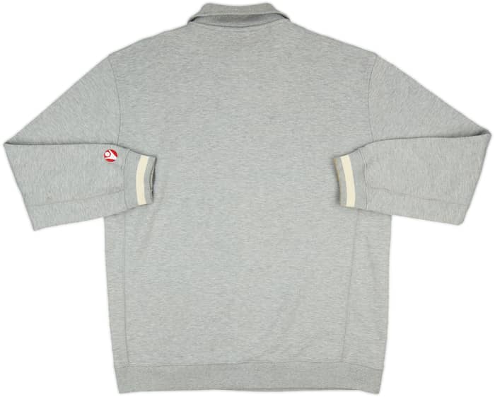 2005-06 Bologna Macron 1/4 Zip Sweat Top - 8/10 - (XXL)