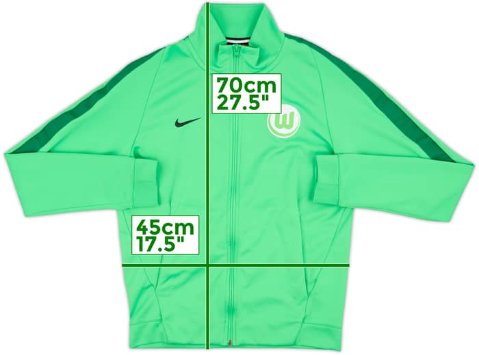 2017-18 Wolfsburg Nike Track Jacket - 8/10 - (S)