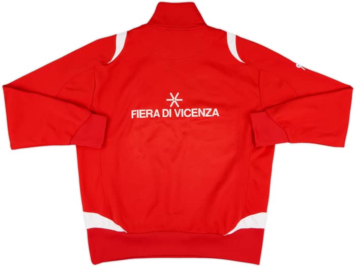 2007-09 Vicenza Diadora Player Issue 1/2 Zip Track Jacket #17 - 6/10 - (L)