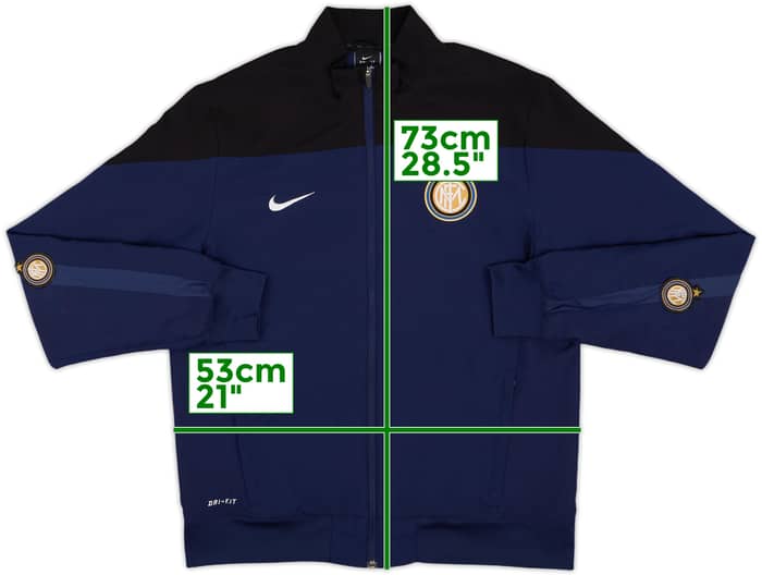 2013-14 Inter Milan Nike Track Jacket - 9/10 - (M)