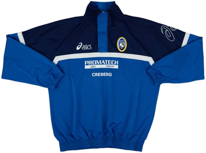 2002-03 Atalanta Asics 1/4 Zip Drill Top - 8/10 - (XL)