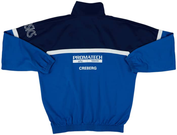 2002-03 Atalanta Asics 1/4 Zip Drill Top - 8/10 - (XL)