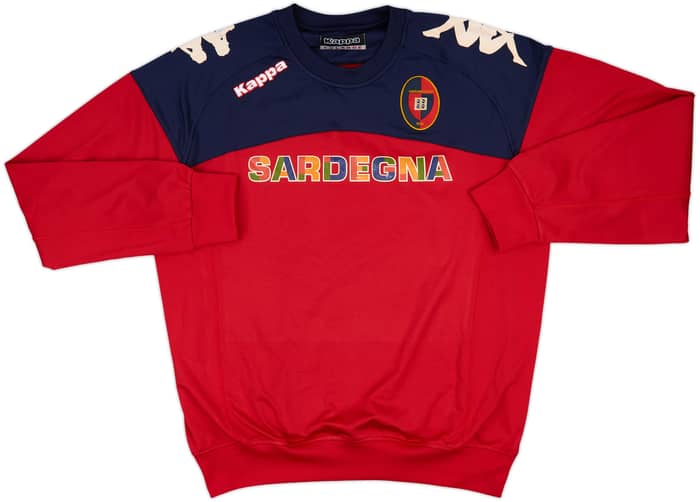 2012-13 Cagliari Kappa Sweat Top - 6/10 - (XXL)
